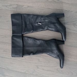 Bandalino Tall black leather gorgeous boots size 6 Bandolino So soft